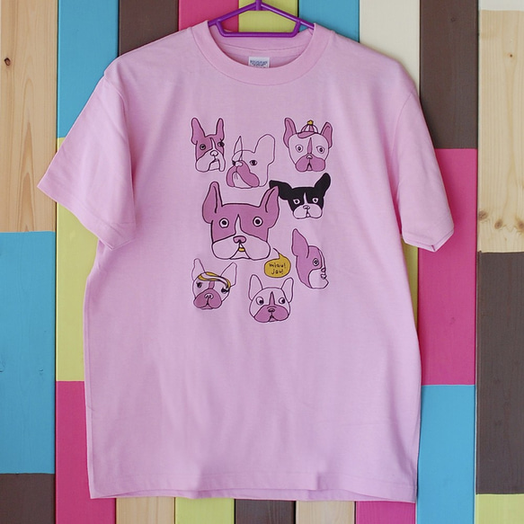 French Bulldog T-shirt _ Free size 5枚目の画像