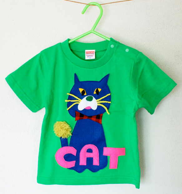 tonton cat green_size80〜100 1枚目の画像