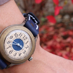 手工手錶Via Latina(藍&amp;海軍藍) 第2張的照片