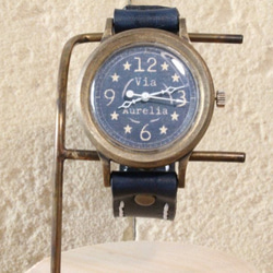 手工手錶Via Aurelia (全藍☆&amp;海軍藍) 第3張的照片