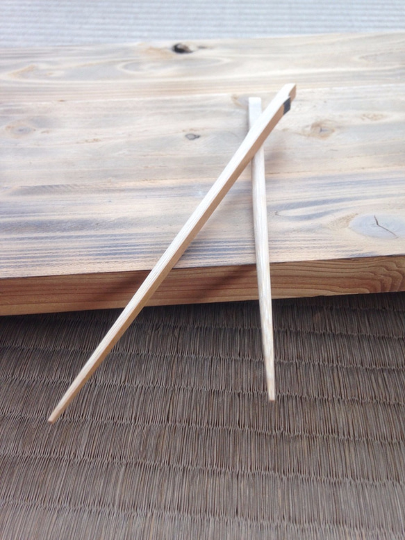 おつまみを美味しく食べるための竹箸　23cm 4枚目の画像