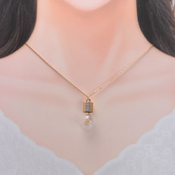 電球のネックレス(494)ネックレス/ペンダント 2枚目の画像