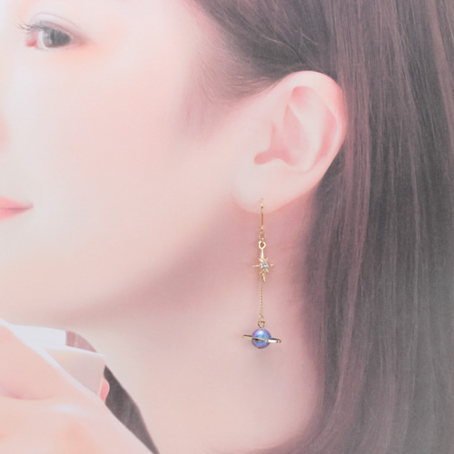 Handmade Royal Blue Earrings | Bayou Glass Arts