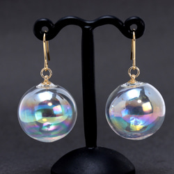 しゃぼんだま。(554) ピアス/イヤリング/ノンホールピアス/樹脂ピアス 3枚目の画像