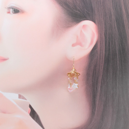 メリーゴーランド(555) ピアス/イヤリング/ノンホールピアス/樹脂 