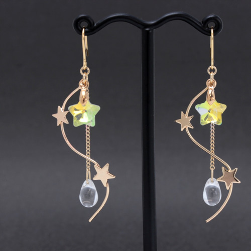 星空(574) ピアス/イヤリング/ノンホールピアス/樹脂ピアス ピアス 