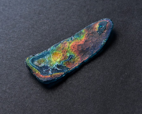 ローマングラス 古代ガラス 七色の調べ #a +*アルケミスト その他素材