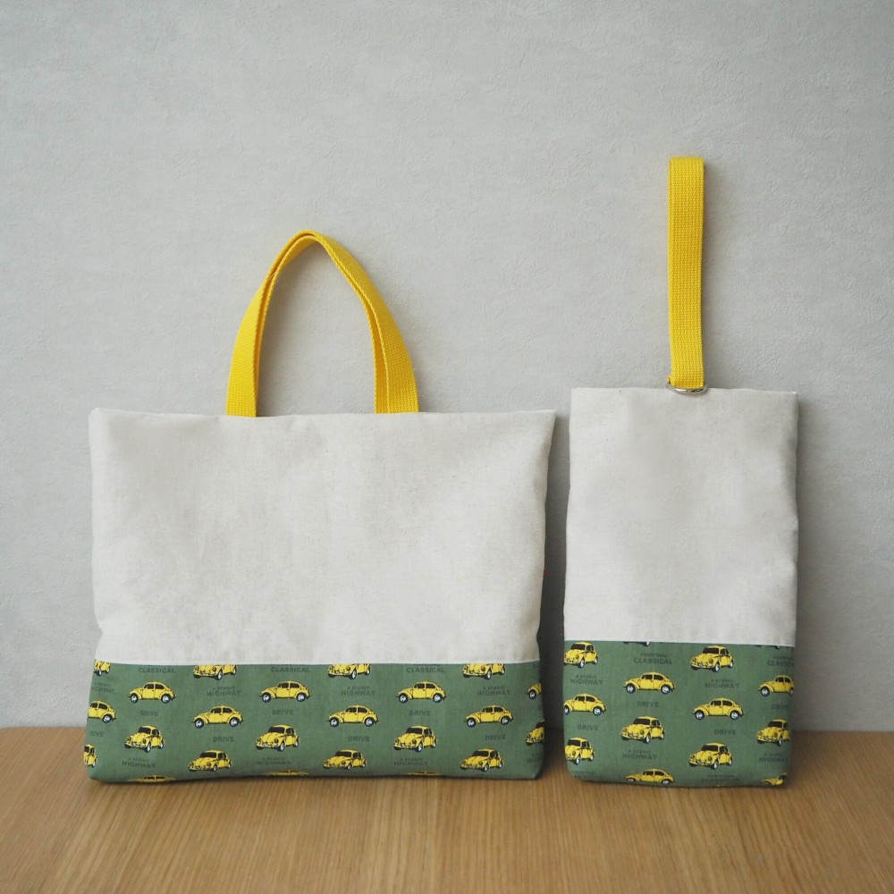 入園入学グッズ セット ☆ ナチュラル × レトロカー
