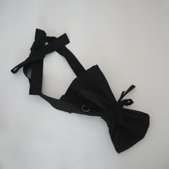 花包☆棉麻黑色 第6張的照片