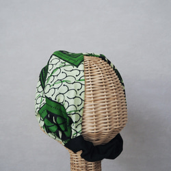 毛頭巾（結）☆非洲綠 第3張的照片