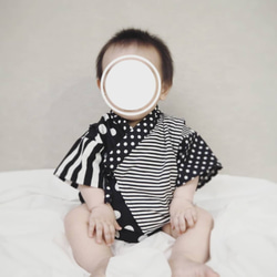 嬰兒金杯單調點×條紋 (80) 第5張的照片