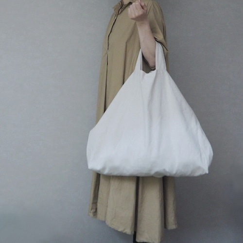 ☆2Way 麻×コットン バック☆再販