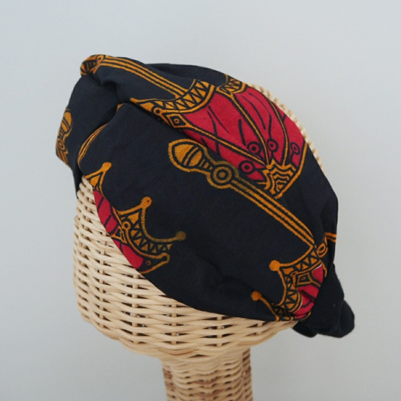 頭巾（結）☆非洲黑傘 第3張的照片