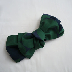 2way頭巾（結）☆隨機點綠色x海軍 第5張的照片