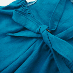 豐滿的南瓜褲Salopette☆藍色（90） 第5張的照片