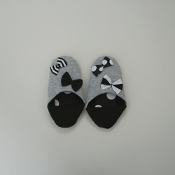 Babushu Slipper☆Monotone Ribbon Baby / Kids 第1張的照片