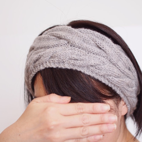 大好評》☆再販☆《締め付けない》ニットヘアバンド ヘアバンド
