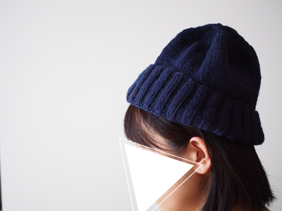 Yo-Sea 新色　ビーニー　紺　ネイビー　新品未使用　未開封　ニットキャップ