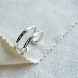 ﾌﾟﾗｽ シルバーリング　ellipse 2枚目の画像