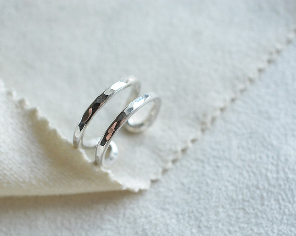 ﾌﾟﾗｽ シルバーリング　ellipse 2枚目の画像