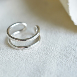 ﾌﾟﾗｽ シルバーリング　ellipse 3枚目の画像