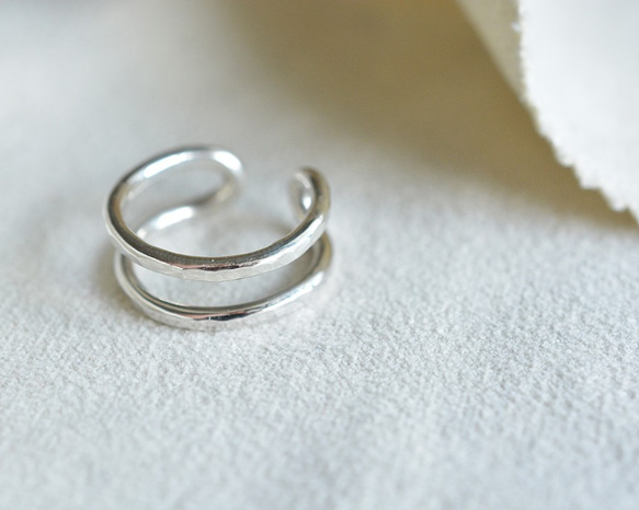 ﾌﾟﾗｽ シルバーリング　ellipse 3枚目の画像