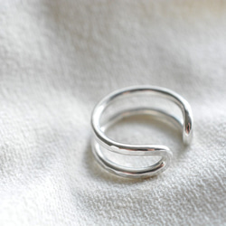 ﾌﾟﾗｽ シルバーリング　ellipse 5枚目の画像