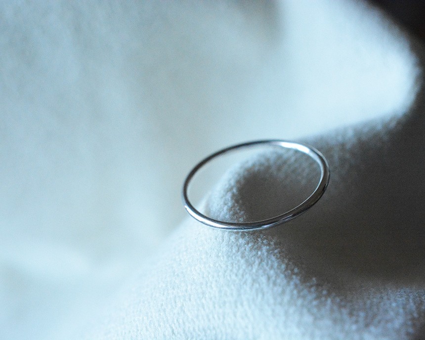 ﾌﾟﾗｽ プラチナリング　flat 10,360円