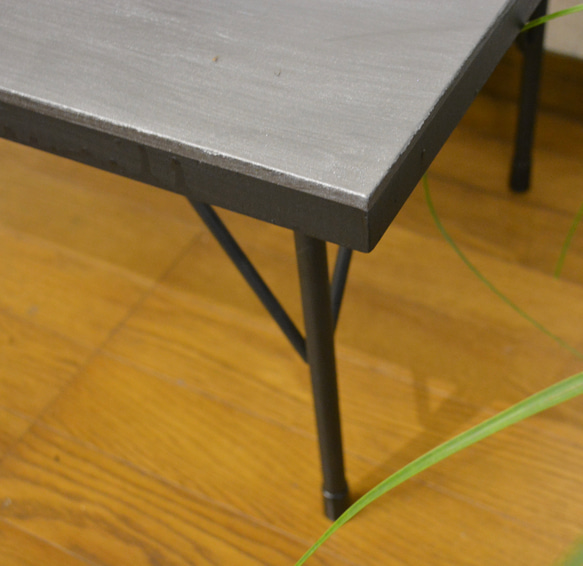 【配送料無料】IRON_Table_01 アンティークアイアン塗装テーブル　リビングテーブル、センターテーブル　 5枚目の画像