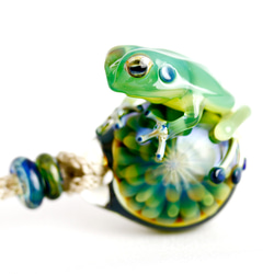 Frog（カエル）ファナネックレス355 4枚目の画像