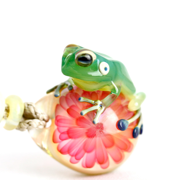 Frog（カエル）ファナネックレス370 3枚目の画像