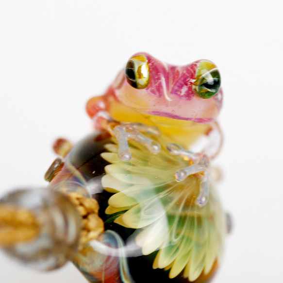 Frog（カエル）ファナネックレス371 5枚目の画像