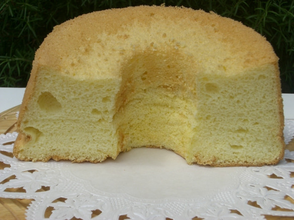 御殿場コシヒカリのシフォンケーキ 1枚目の画像