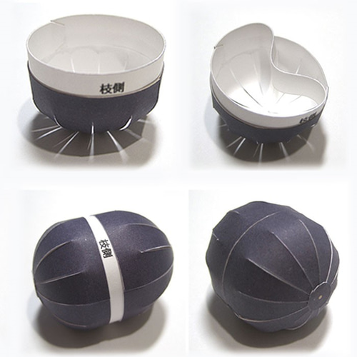 ペーパークラフト　１０品 ペーパークラフト 巨峰 キット minichal 通販 2253234｜Creema(クリーマ)