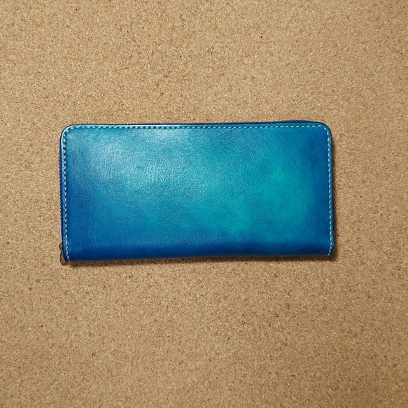 ☆オーダーメイド☆世界でたった１つの手染めの革財布☆ 