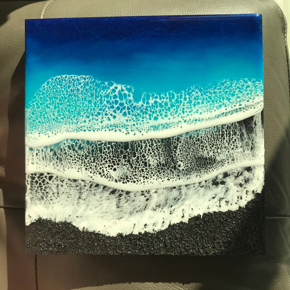 ブラックサンドビーチ　パネルアート 8枚目の画像