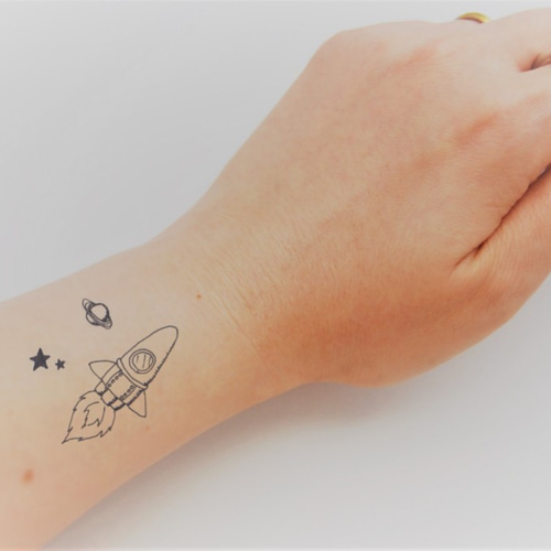 タトゥーシール(ロケット) その他アクセサリー aremo koremo