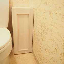 【受注製作】トイレの配管を隠すための棚 1枚目の画像