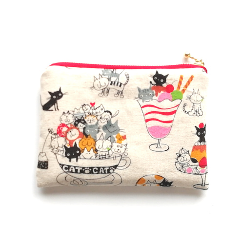 Cocoland パフェ ＊フラットポーチ ポーチ りんちゃんmama 通販