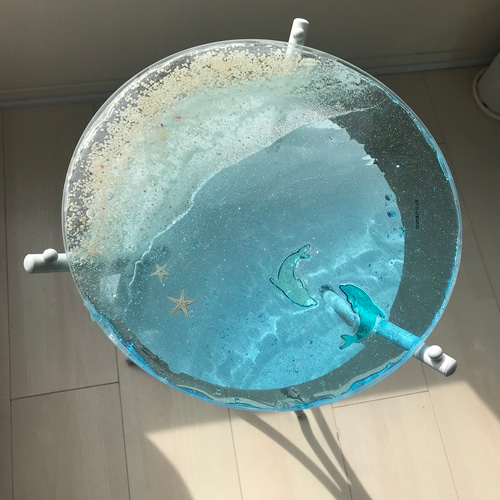 ドルフィン ムーンビーチ ナイトムーンビーチ 光る砂浜 ガラス