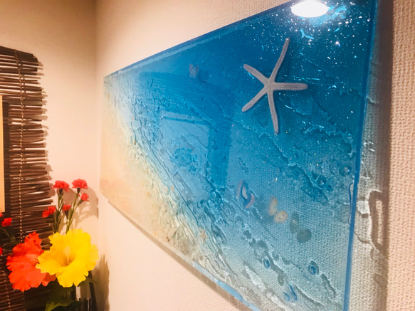 現代アート 大型 ブルー アートパネル カラフル 壁掛け 北欧 Ｆ10 おしゃれ 楽天市場】【12/25 限定クーポン】 【楽天ランキング1位獲得】BWA 絵画