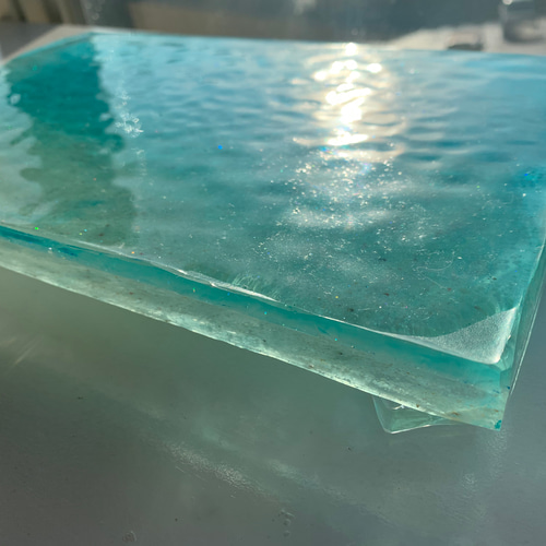 展示用トレイ 安らぎの水面の海 波紋 アートトレイ 仕器 展示用トレイ 安らぎの水面の海 波紋 アートトレイ 仕器