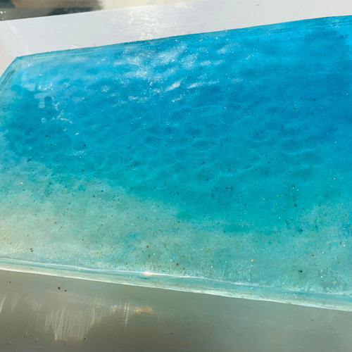 キャッシュトレイ　海　波 ハワイアンインテリア♡大人気‼︎海のキャッシュトレイ