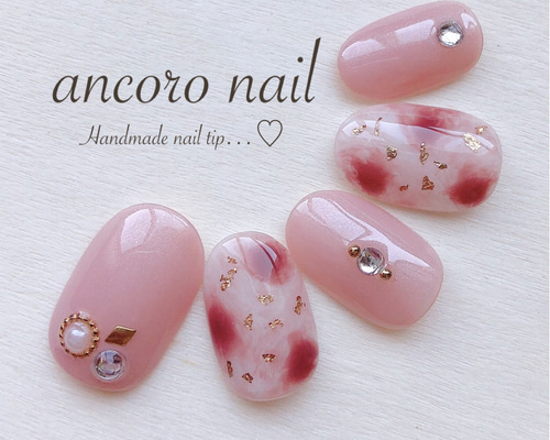 EVER NAIL クリアベージュ ネイルチップ セット EVER NAIL クリアベージュ ネイルチップ セット AuroraFrench