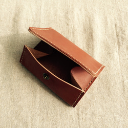 長財布（グリーン） & 小銭いれ（ブラウン） 5枚目の画像