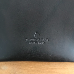 掛在腰上♪智能手機袋[黑色]（訂做產品）真皮·皮革·禮品·禮物 第4張的照片