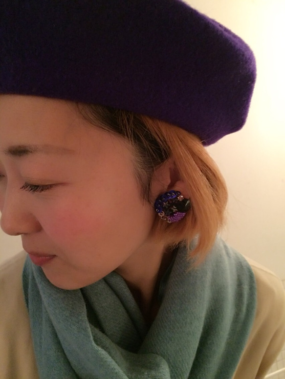 ●りふれーみんぐ ＊earring アシンメトリーペア　イヤリング 3枚目の画像