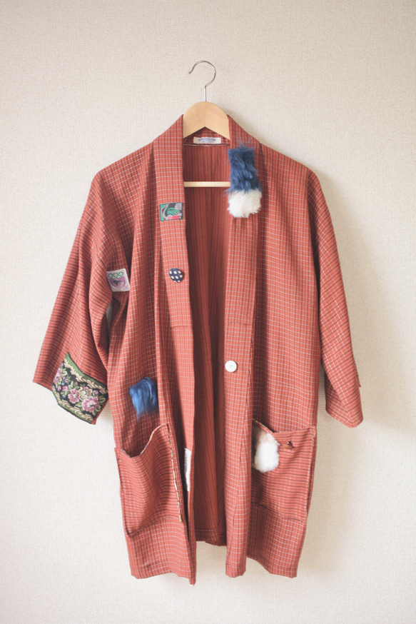 ゆるデコ系 羽織りgown coat (no.075) 5枚目の画像