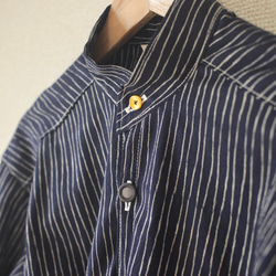 SALE !!!男子條紋襯衫和服（no.089） 第8張的照片