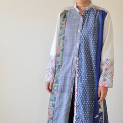 Kimono＆Yukata組合長襯衫連衣裙（no.186） 第2張的照片